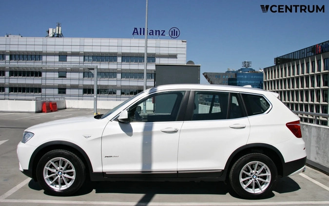 BMW X3 cena 59900 przebieg: 203800, rok produkcji 2013 z Sławno małe 106